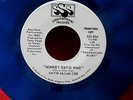 DAVID ALLAN COE MONKEY DAVID WINE   BLUE WAX RARE PROMO  SSS  BLUES  45