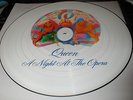QUEEN A NIGHT AT THE OPERA RARE LIMITED EDITION LP PICTURE DISC NEAR MINT