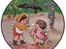 The Rain Kewpie's House HMV Victor 8inch Shellac Japan Gramophone Picture Disc