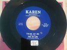 The AD LIBS 45 soul doo wop rare on Karen clean