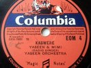 YASEEN & MIMI RADIO SINGER kabwere TAARAB SWAHILI KENYA 78 RPM COLUMBIA SHELLAC