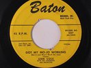 ANN COLE & GROUP: Got My Mo-jo Working / I've Got A Little Boy 45 rare Soul
