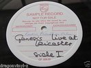 GENESIS LIVE AT LEICESTER 1973  TEST PRESSING 2LPs HOLLAND PHILIPS  