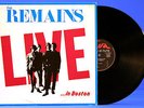 THE REMAINS LIVE IN BOSTON RARE FRANCE GARAGE-ROCK LP