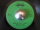 BUNNY CLARK rare reggae roots funk breaks Come On Party EX 45 LISTEN