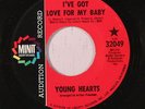 YOUNG HEARTS: I've Got Love For My Baby / Takin' Care Of Business 45 (dj) Soul