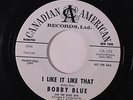 BOBBY BLUE: I Like It Like That / Trouble In Mind 45 (dj) Soul