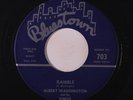 ALBERT WASHINGTON: Ramble / You're Gonna Miss Me 45 rare Soul