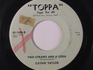 CATHIE TAYLOR: Two Straws And A Soda / Tree Near My House 45 (xol, tol) rare Ol