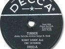 BOBBY DARIN Rock'n Roll 78 RPM Record. Timber/Rock Island Line
