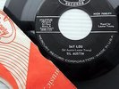 SIL AUSTIN with LESTER YOUNG Say Lou GIRL with foxy frame 1960 R&B Rocker 45 wG