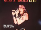 GUNS N ROSES- NEW YORK CITY FEBUARY 2, 1988- VINYL LP
