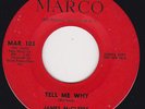 NORTHERN SOUL 45 RPM - JAMES McCLEESE on MARCO RECORDS (PROMO)