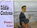 60S ROCK 'N' ROLL LONDON EDDIE COCHRAN PRETTY GIRL PICTURE SLEEVE