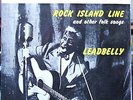 LEADBELLY EP  'ROCK ISLAND LINE & OTHER FOLK SONGS'  (RCA)