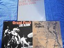Vinyl: 2-LP Rory Gallagher Irish Tour; LP Black Sabbath Copper; 2-LP Grand Funk