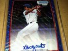 2012 Xander Bogaerts Blue Wave Refractor Auto Bowman Chrome Rookie Nm.