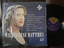 Telefunken LT 6606 ed1 MINT Wilhelmine Matthes Alto arias RECITAL Bach Handel LP