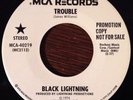 BLACK LIGHTNING Trouble, Very Rare '74 Funk On MCA, Promo Near Mint