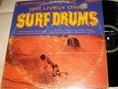 THE LIVELY ONES - SURF DRUMS - DEL-FI MONO 1ST PRESS - VG++