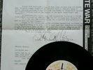 Six minute war. Slightly longer songs. NME copy with letter. (Fallout).
