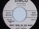 Northern Soul 45 GENE TOONES What More Do You Want SIMCO HEAR