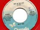 BILLY IDOL hole in the wall / hot in the city EL SALVADOR 7