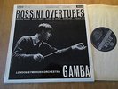 Rossini - Overtures / Gamba / Decca SXL 2266 / Stereo WBg / ED2 / NM/NM-