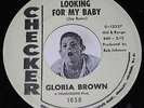 R&B Northern Soul 45 GLORIA BROWN Looking For My Baby / Happy Birthday Checker