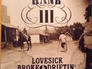 Hank Williams III- Lovesick, Broke and Driftin' LP vinyl BLACK+CLEAR HAZE HANK 3