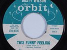 Northern Soul 45 DUSTY WILSON This Funny Feeling ORBIT HEAR