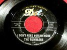 RUMBLERS I DON'T NEED YOU NO MORE MAD MIKE SOUND BOSS KILLER TWO SURF  GARAGE 45