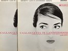 * DONIZETTI * LUCIA DI LAMMERMOOR  #  CALLAS - COLUMBIA SAX 2316 / 2317 # B/S  *