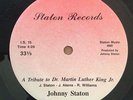  boogie JOHNNY STATON funk TRIBUTE TO MARTIN LUTHER KING soul 45 7