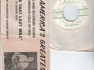BENNIE HESS 45 MAJOR 1006 WLP w/promo insert WALKING THAT LAST MILE