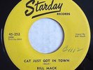 STARDAY 252 Bill Mack orig Rockabilly 45 Near Mint Cat Just Got In Town