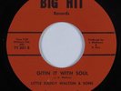 Funk/R&B 45 LITTLE DADDY WALTON & SONS Gittin It With Soul BIG HIT VG+/VG++ HEAR