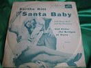 Rare PS & 78 : Eartha Kitt   Santa Baby   Henri Rene   RCA Victor 20-5502