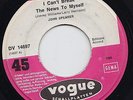 John SPEAKER * I can't break the news today * 1968 NORTHERN SOUL *German Only 45