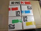 U2 PAC 3 set of 4 X 45’s 7”SINGLES irish MADE IN IRELAND boomerang sunday bloody