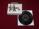 ANTISOCIAL - OFFICIAL HOOLIGAN E.P. - RARE ORIG 1983 UK 7