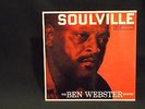 THE BEN WEBSTER QUINTET SOULVILLE LP ON VERVE #MGV-8274, NEAR MINT VINYL 1958