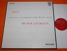 Arthur Grumiaux Bach Sonatas & Partitas Solo Violin Philips Stereo 3LP Box NM