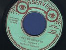 1651 MICHAEL RAPOSE-LOVE BETWEEN US-OBSERVER- REGGAE 45 7