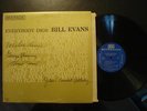 BILL EVANS TRIO-EVERYBODY DIGS VINYL RECORD-JAZZ-RIVERSIDE 291 MONO-DEEP GROOVE