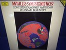 DG DIGITAL 419 208-1 *BERNSTEIN* CONDUCTS *MAHLER SYMPHONY NO.9* COA* 2 LP* NM