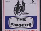 FINGERS: I Go To Sleep / Ooh 45 (Italy, PS) rare Rock & Pop