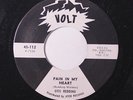 OTIS REDDING: Pain In My Heart / Something Is Worrying Me 45 (dj, sm wol) Soul