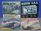 4x LP SURF WAR Surfin USA Surfin Oldies Summer means fun Vinyls top / Cover flop