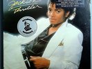 MICHAEL JACKSON THRILLER SEALED ORIG '83 EPIC LP w/STICKER 2nd COVER VERSION